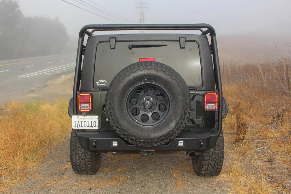 2007-2018 Jeep Wrangler JK Rtc Reinforced Tire Carrier Body Armor 4X4