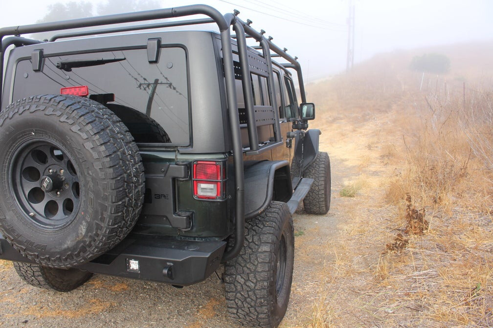 2007-2018 Jeep Wrangler JK Rtc Reinforced Tire Carrier Body Armor 4X4