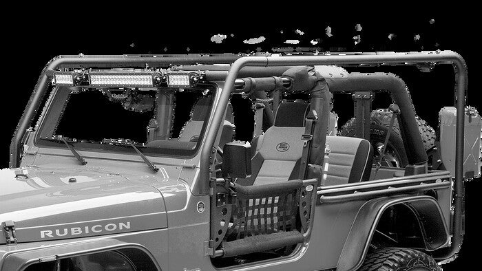 2007-2018 Jeep Wrangler JK 4 Door Frame Crossbars/Rails Box 2 Of 2 Body Armor 4X4