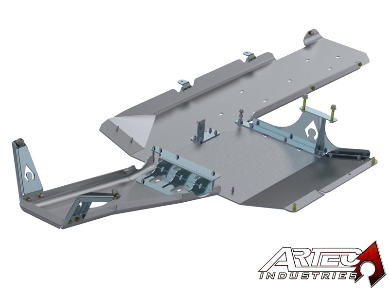 JK Under Armor 4 Door Bellypan Kit 07-17 Wrangler JK Unlimited Artec Industries