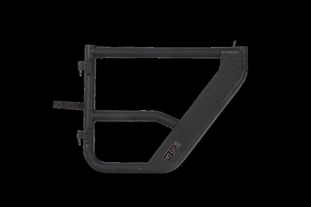 2018-2025 Jeep Wrangler JL & Gladiator JT Tube Doors Rear, Pair Body Armor 4X4