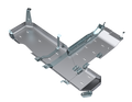 JL T-Case/Fuel Skid Only - 2 Door 3.6L, 2.0L Aluminum 18-Present Artec Industries