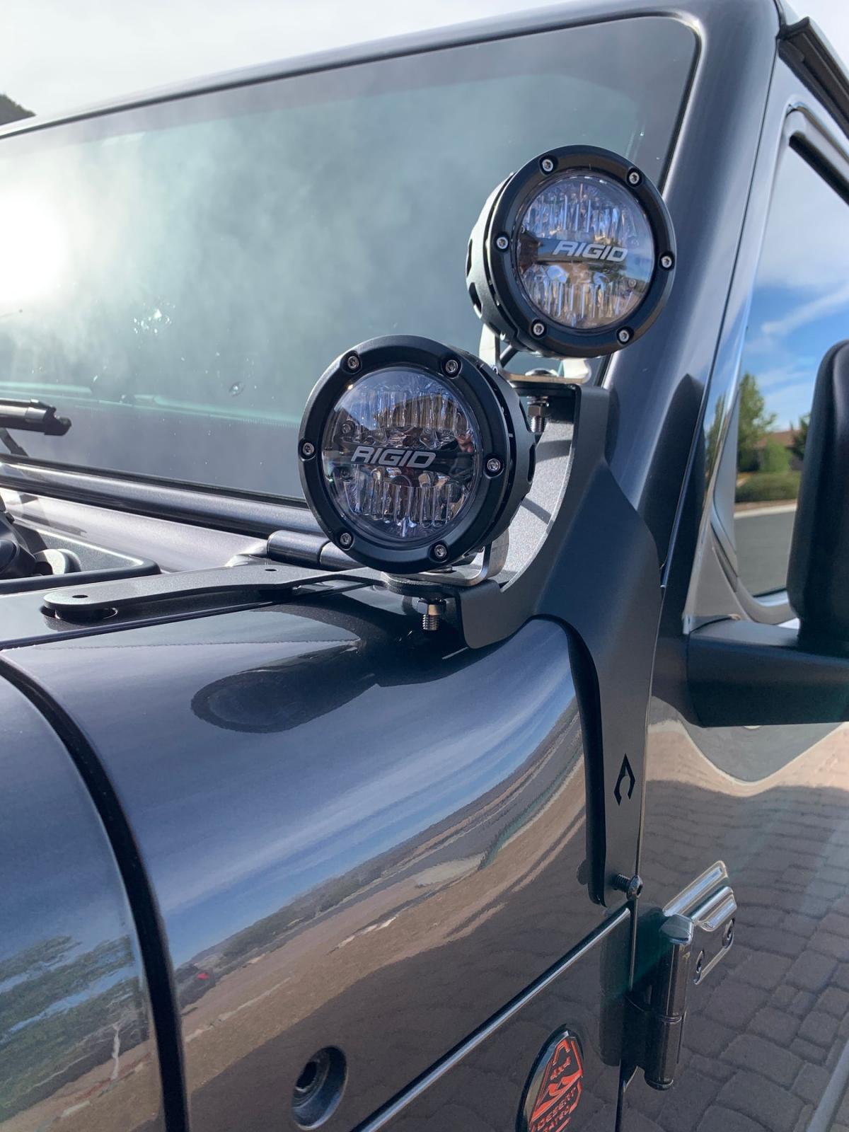 JL-JT 392 Mojave A-Pillar Dual Surface Light Mount Artec Industries