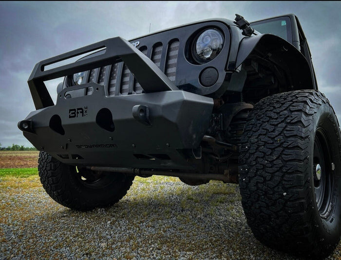 2007-2026 Jeep Wrangler JK/JL & Gladiator JT Orion Stubby Front Bumper Body Armor 4X4