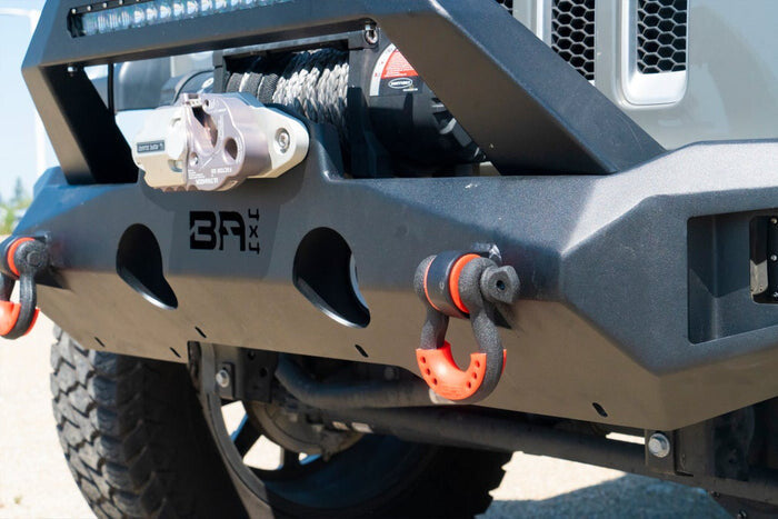 2007-2026 Jeep Wrangler JK/JL & Gladiator JT Orion Mid-Width Front Bumper Body Armor 4X4