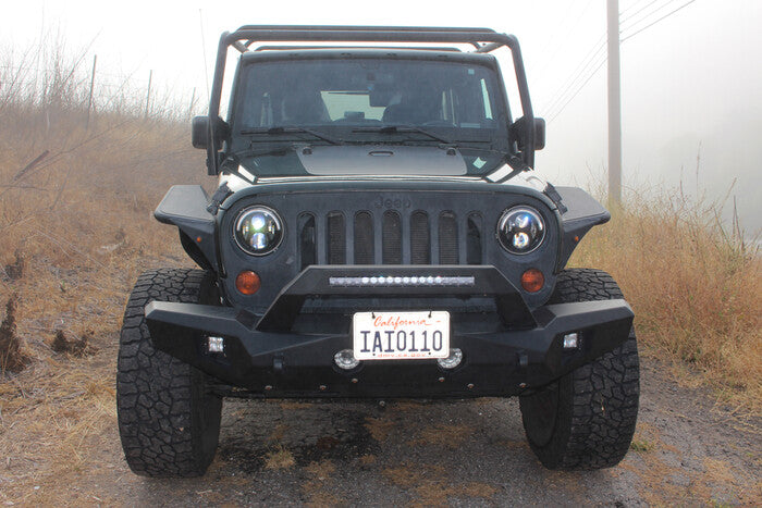 2007-2026 Jeep Wrangler JK/JL & Gladiator JT Orion Full-Width Front Bumper Body Armor 4X4