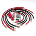 1987-1990 Jeep Wrangler YJ Battery Cable Kit 2.5 Liter 1/0 Gauge Battery Cable Big7Kits