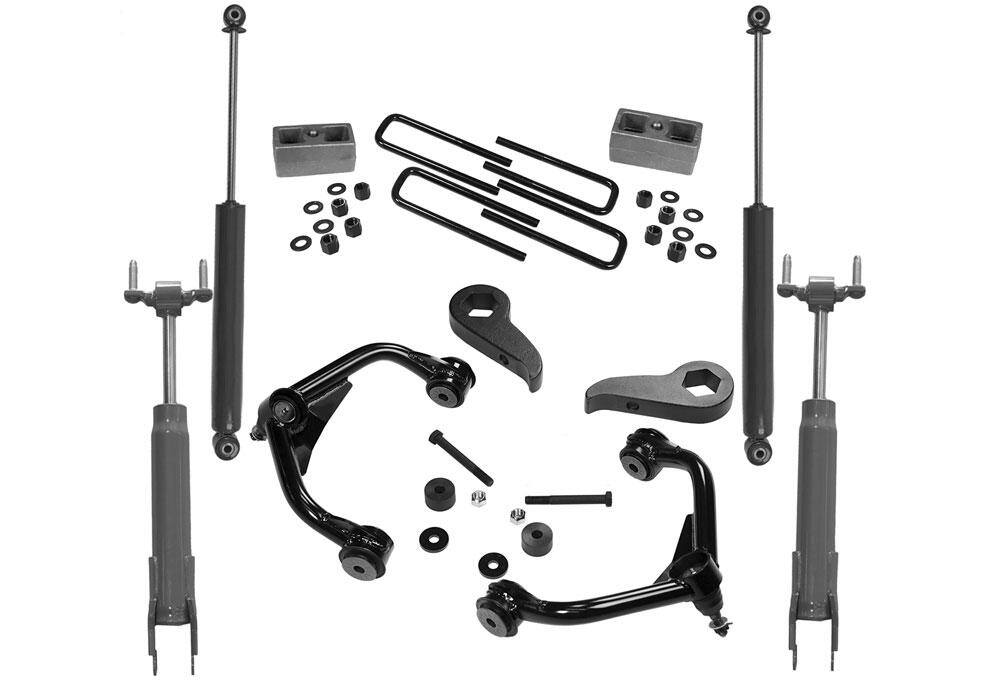 3 Inch Lift Kit 2011-2019 Chevy and GMC 2500 Hd with Superlift Shocks Superlift