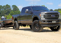 4 Inch Radius Arm Lift Kit 2023-2025 Ford F-250/F-350 4WD Diesel Engine with King Coilovers and Rear Reservoir Shocks Will Not work with Auto Leveling Headlight Function Superlift