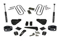 4 Inch Lift Kit 2013-2018 Dodge Ram 3500 4WD with Front Shock Brackets and Superlift Rear Shocks Superlift