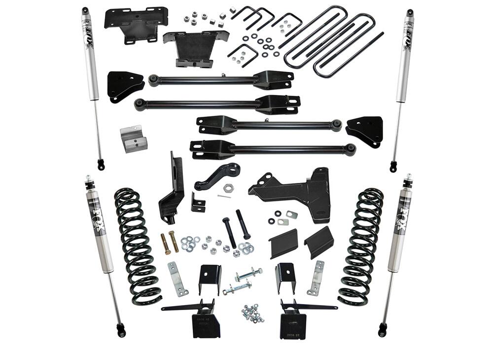 6 Inch Lift Kit 2017-2022 Ford F-250/350 4WD Diesel with 4-Link Conversion with Fox 2.0 Series Shocks Superlift