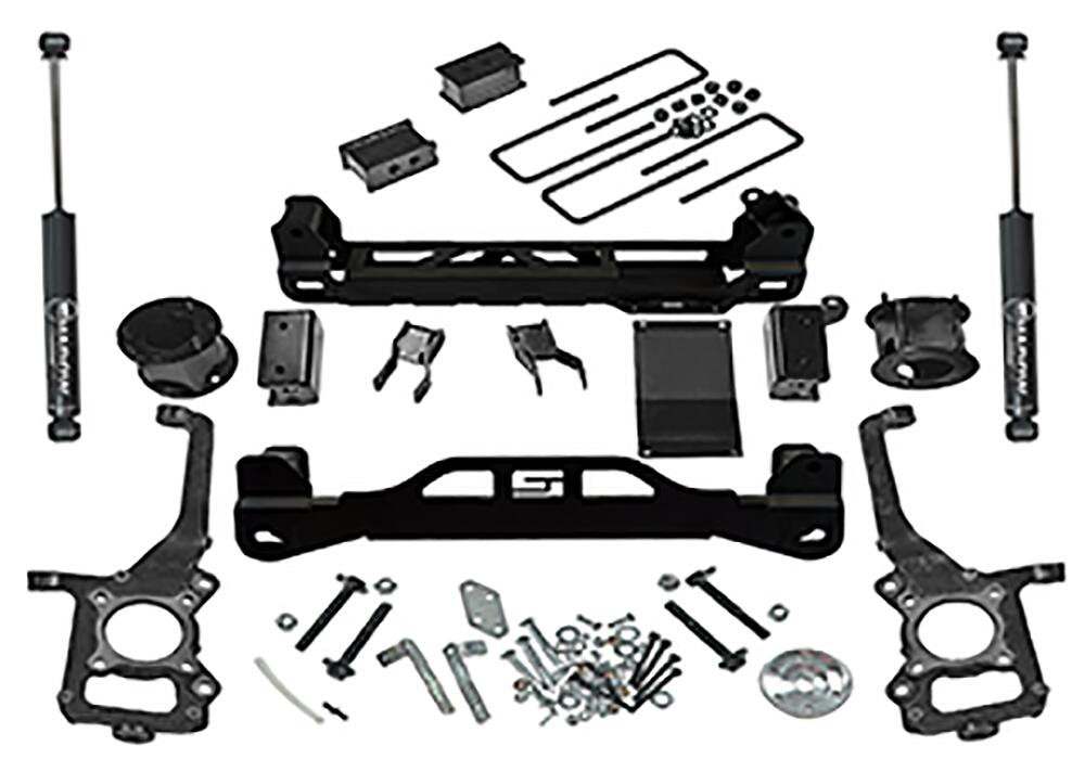 4.5 Inch Lift Kit 2009-2014 Ford F-150 4WD with Shocks Superlift
