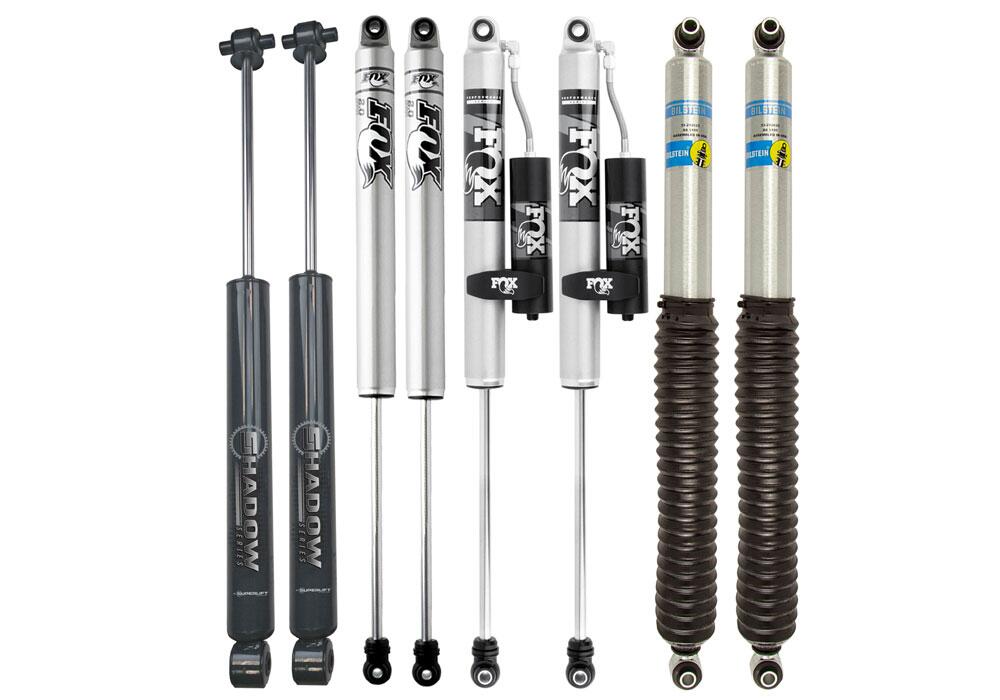 4 Inch Rock Runner Series Lift Kit 2007-2018 Jeep Wrangler JK Unlimited 4WD with Fox 2.0 Reservoir Shocks Superlift