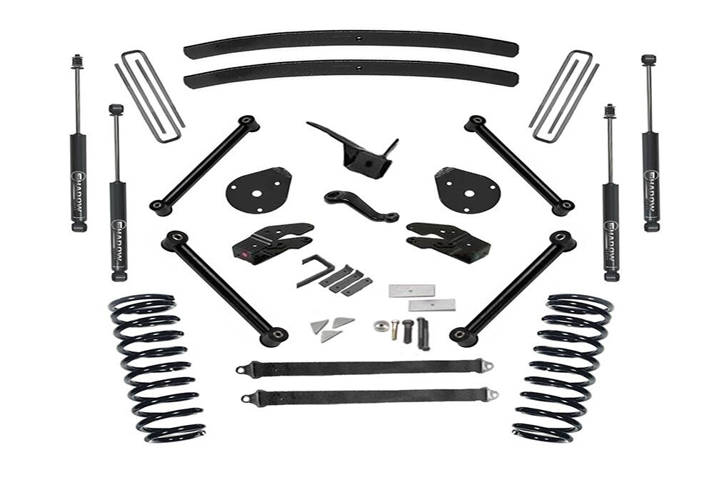 5 Inch Lift Kit 2000-2002 Dodge Ram 2500 or 3500 4WD Diesel and V-10 with Shocks Superlift