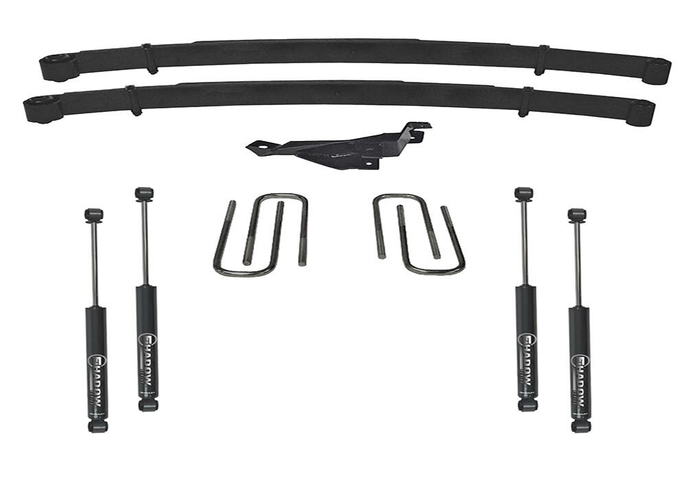 2 Inch Lift Kit 2000-2004 Ford F-250 and F-350 Super Duty 4WD Diesel and V-10 with Superlift Shocks Superlift