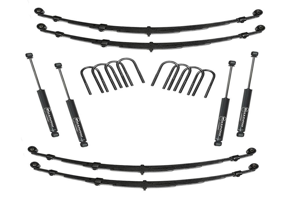 2.5 Inch Lift Kit 1976-1981 Jeep Cj Series with Superlift Shocks Superlift