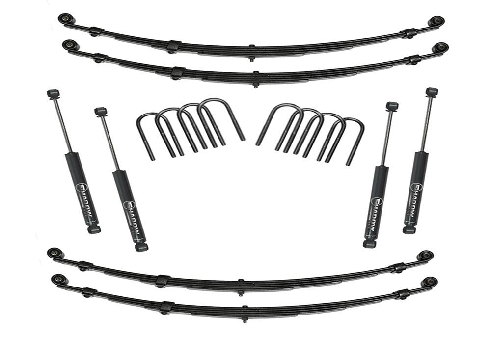 4 Inch Jeep Suspension Lift Kit 1976-1981 CJ5/CJ7/CJ8 with Superlift Shocks Superlift