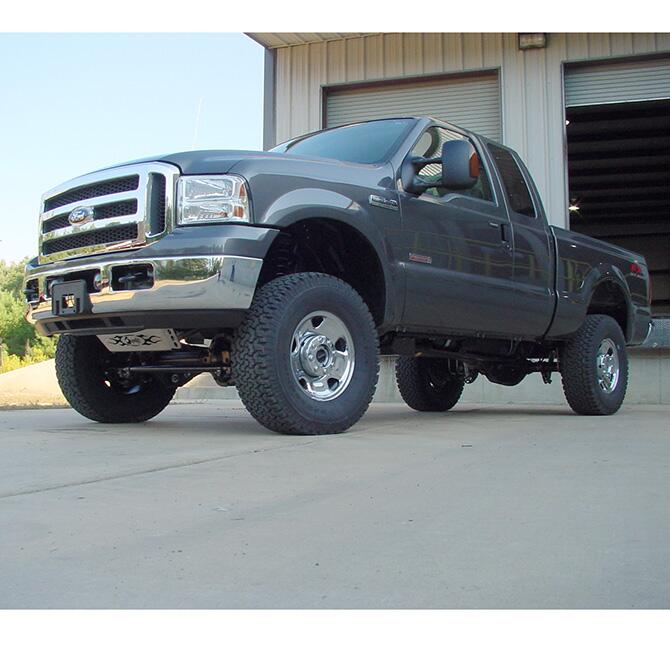 4 Inch Lift Kit 2005-2007 Ford F-250 and F-350 Super Duty 4WD Diesel Engine with Bilstein Shocks Superlift