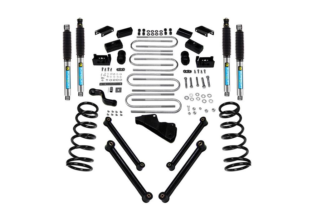 4 Inch Lift Kit 2003-2008 Dodge Ram 2500 and 3500 4WD Diesel Engine with Shocks Superlift