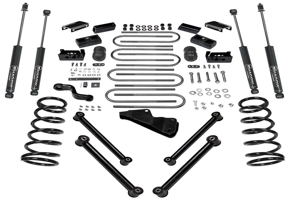 4 Inch Lift Kit 2003-2008 Dodge Ram 2500 and 3500 4WD Diesel Engine with Shocks Superlift