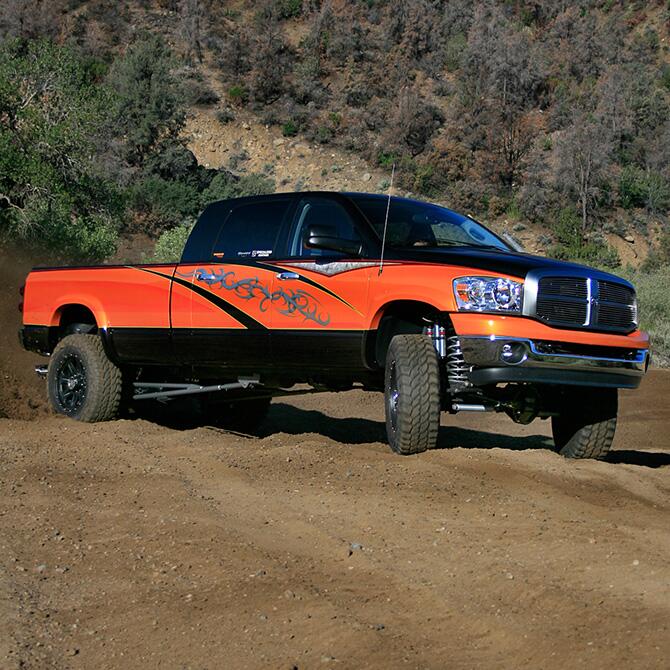 6 Inch Lift Kit 2007-2008 Dodge Ram 2500 and 3500 4WD 6.7L Cummins Diesel Engine with Shocks Superlift