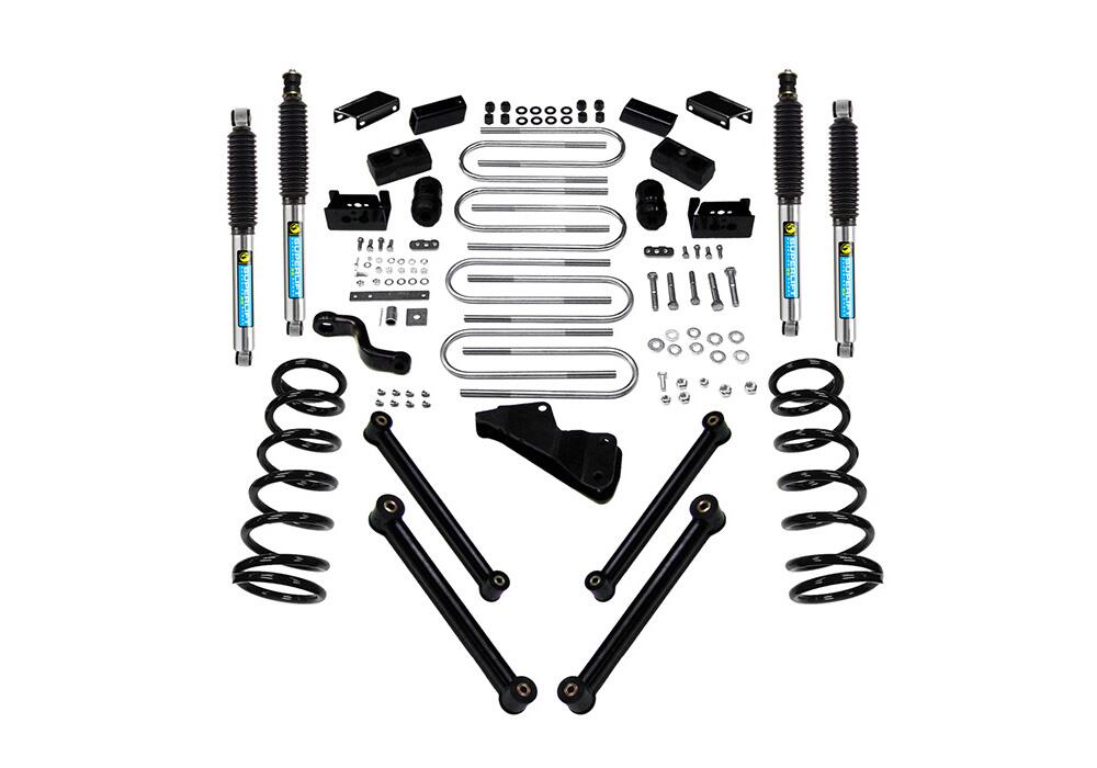 6 Inch Lift Kit 2007-2008 Dodge Ram 2500 and 3500 4WD 6.7L Cummins Diesel Engine with Shocks Superlift