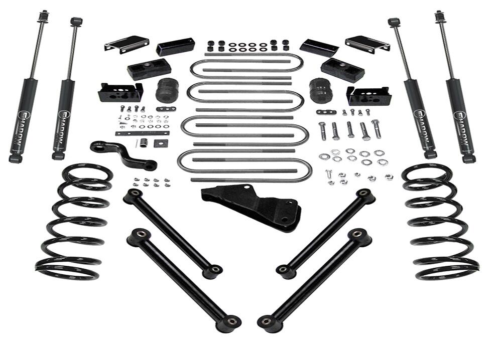 6 Inch Lift Kit 2007-2008 Dodge Ram 2500 and 3500 4WD 6.7L Cummins Diesel Engine with Shocks Superlift