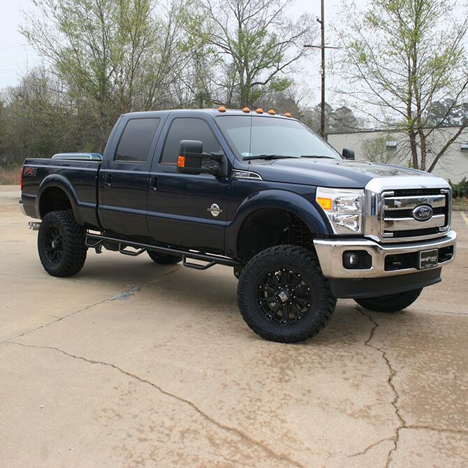 6 Inch Lift Kit 2011-2016 Ford F-250 and F-350 Super Duty 4WD Diesel Engine with Shocks Superlift