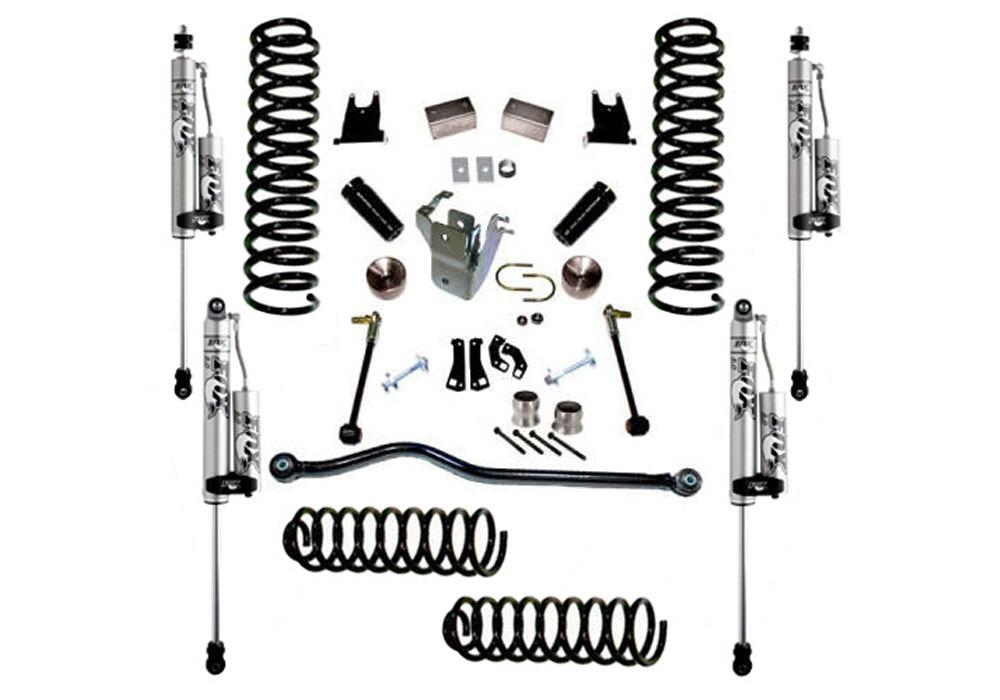 4 Inch Lift Kit 2007-2018 Jeep Wrangler JK 2 Door with Shocks Superlift