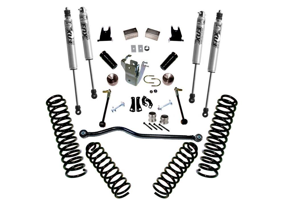 4 Inch Lift Kit 2007-2017 Jeep Wrangler JK Unlimited with Shocks Superlift