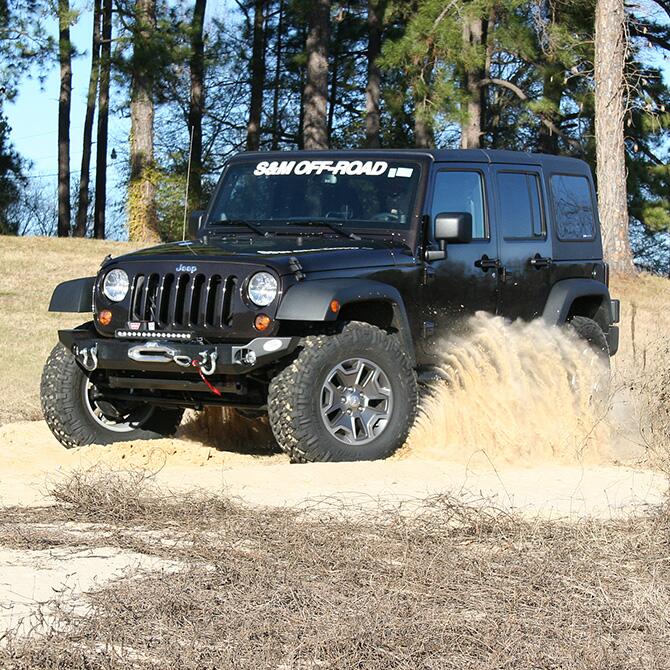 2.5 Inch Lift Kit 2007-2018 Jeep Wrangler JK 4 Door with Shocks Superlift