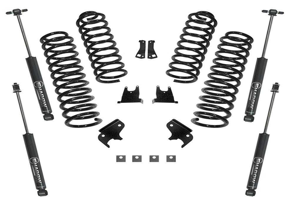 2.5 Inch Lift Kit 2007-2018 Jeep Wrangler JK 2 Door with Shocks Superlift
