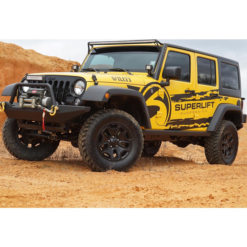 4 Inch Lift Kit 2007-2018 Jeep Wrangler JK Unlimited Standard Kit with Shocks Superlift