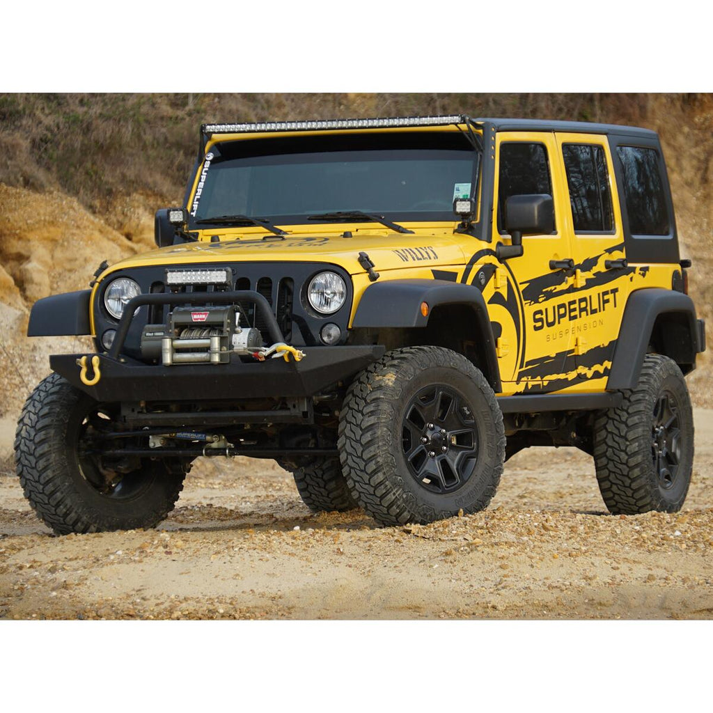 4 Inch Lift Kit 2007-2018 Jeep Wrangler JK Unlimited Standard Kit with Shocks Superlift