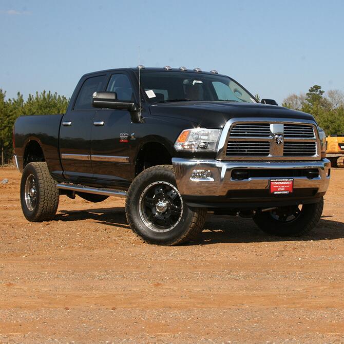 4 Inch Lift Kit 2010-2013 Dodge Ram 2500 and 2010-2012 3500 4WD Diesel Engine with Shocks Superlift