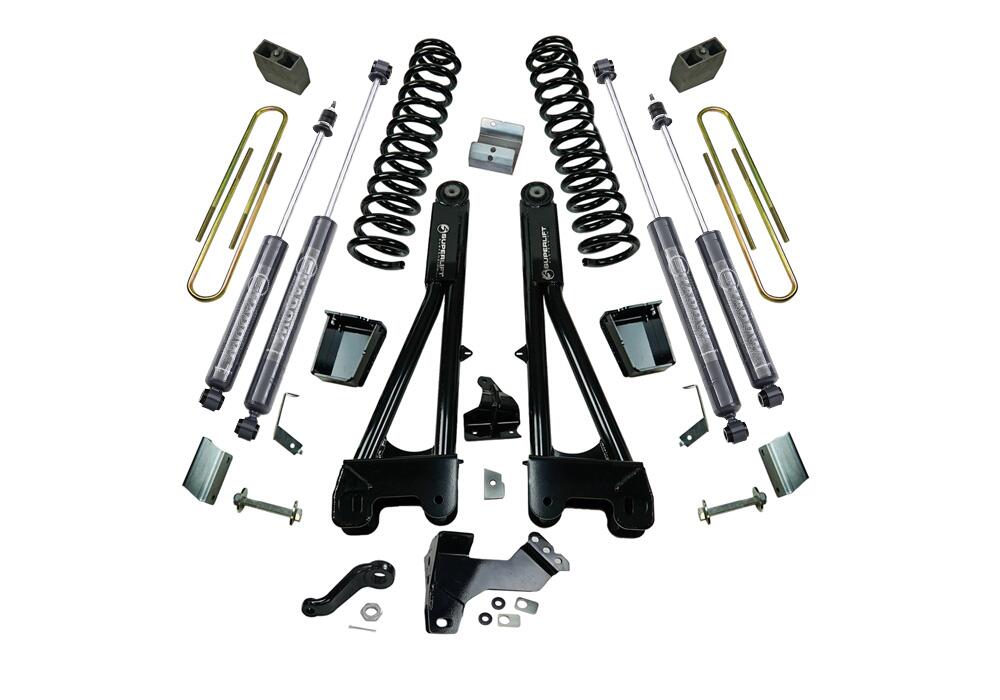 6 Inch Lift Kit 2011-2016 Ford F-250 and F-350 Super Duty 4WD Diesel Engine with Replacement Radius Arms and Shocks Superlift