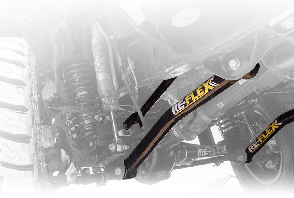 4 Inch Lift Kit 2007-2017 Jeep Wrangler JK 2 Door with Reflex Control Arms and Shocks Superlift