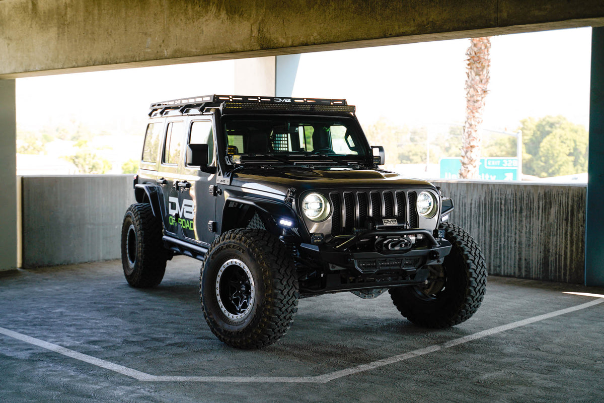 2018 2025 Jeep Wrangler JL JLU Gladiator JT 50 Inch Light Bar Mount DV8 Offroad