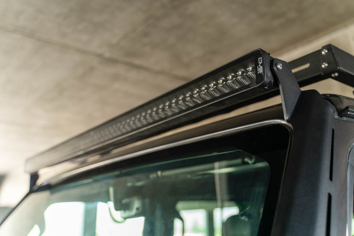 2018 2025 Jeep Wrangler JL JLU Gladiator JT 50 Inch Light Bar Mount DV8 Offroad