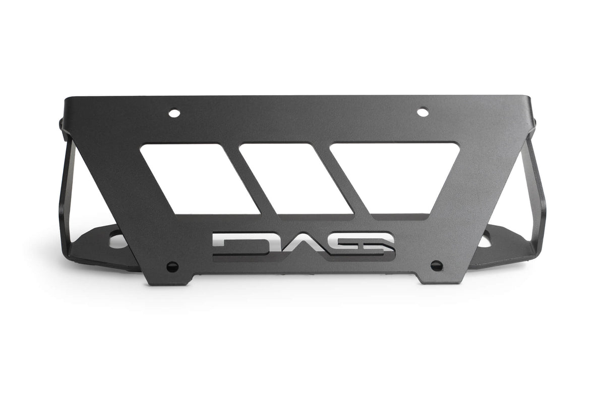 Fairlead Mounted Flip Up License Plate Bracket DV8 Offroad