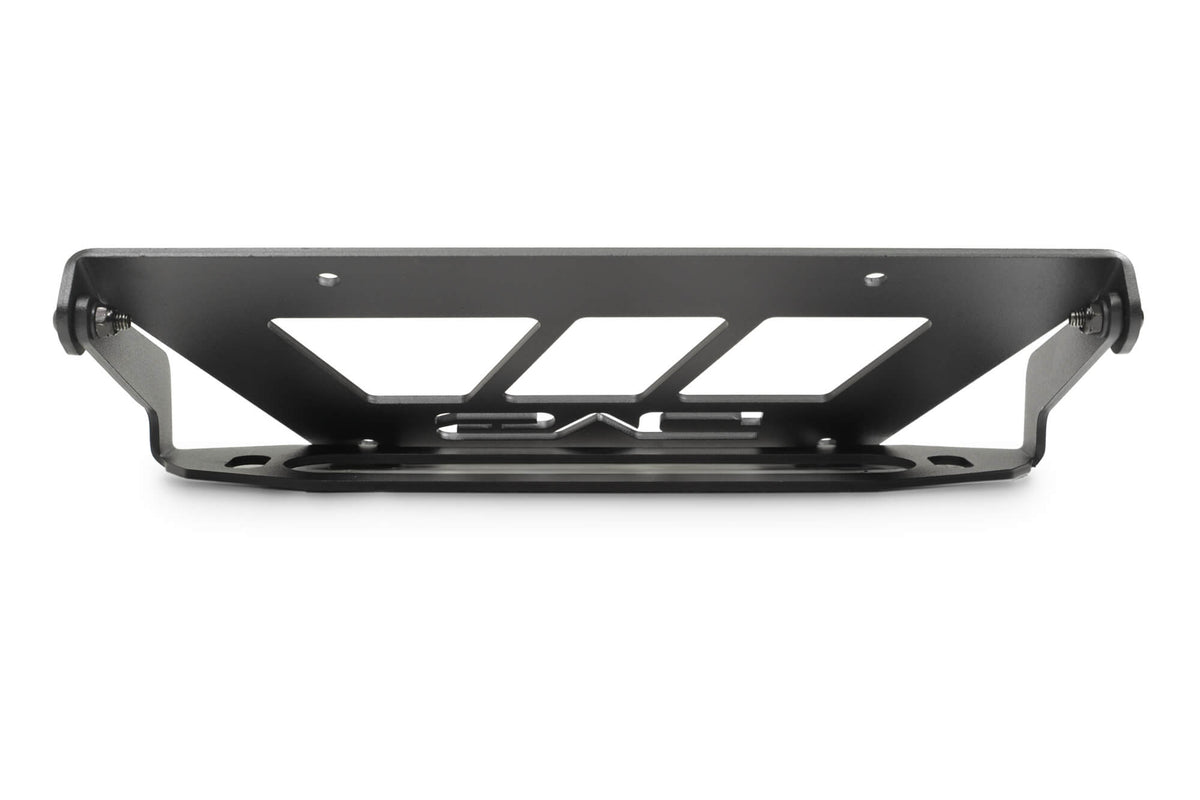 Fairlead Mounted Flip Up License Plate Bracket DV8 Offroad