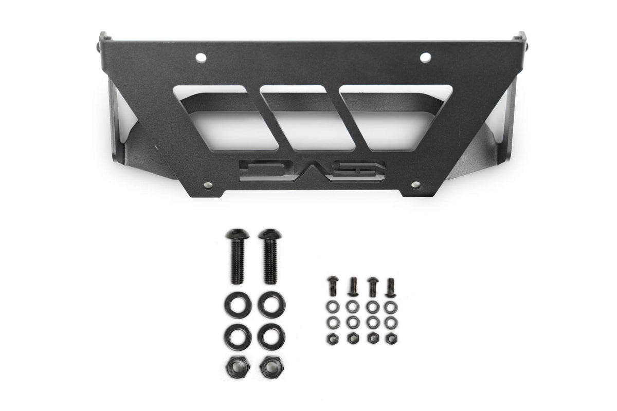 Fairlead Mounted Flip Up License Plate Bracket DV8 Offroad