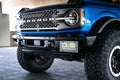 2021 2024 Ford Bronco Factory Front Bumper Side License Relocation Bracket DV8 Offroad