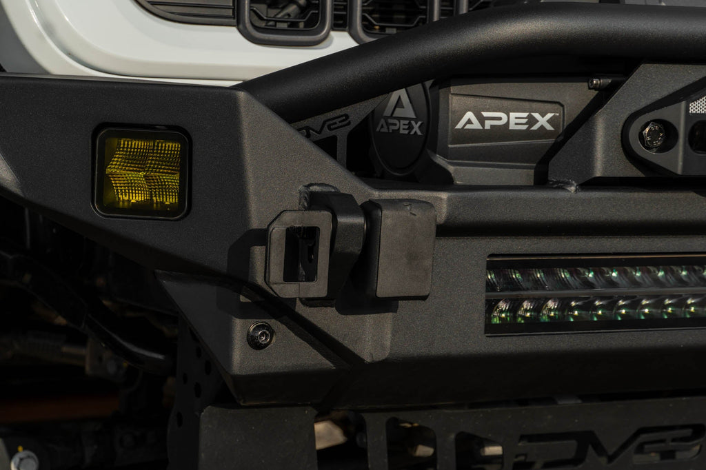 Universal Quick Release D Ring License Plate Mount DV8 Offroad