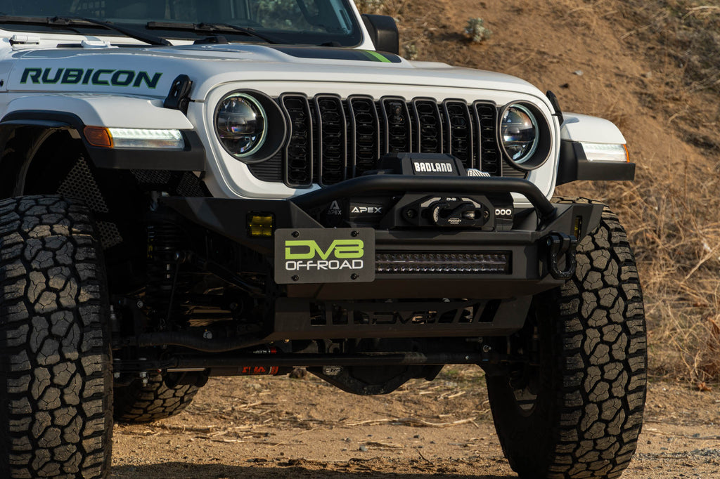 Universal Quick Release D Ring License Plate Mount DV8 Offroad