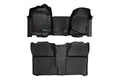 Floor Mats FR & RR OV Hump Crew Silverado/Sierra 1500/2500HD (07-14) Rough Country
