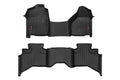 Floor Mats One Piece FR & RR Quad Cab Ram 1500 2WD/4WD (2012-2018 & Classic) Rough Country