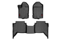 Floor Mats FR & RR Ford Ranger 2WD/4WD (2019-2023) Rough Country