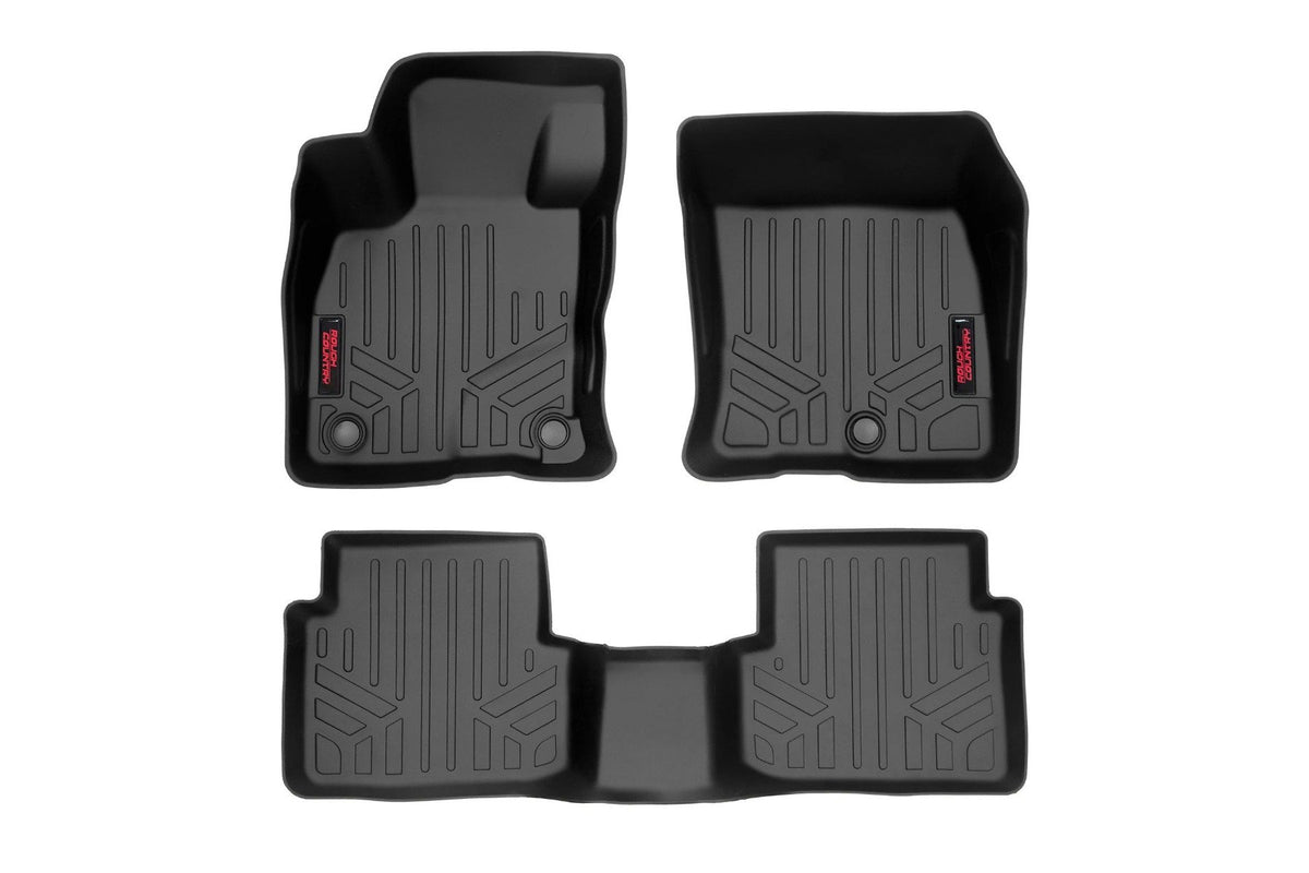 Floor Mats Front and Rear 21-Up Ford Bronco Sport 4WD Rough Country