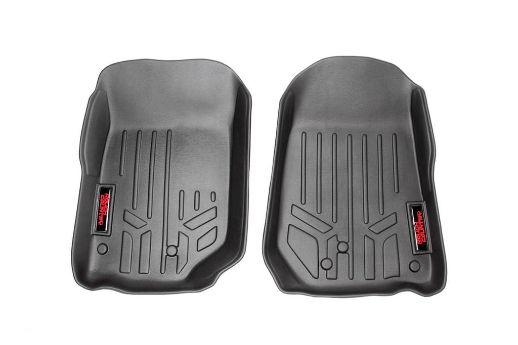 Floor Mats Front Jeep Wrangler TJ (97-06)/Wrangler Unlimited (04-06) Rough Country